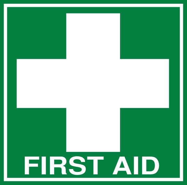 first aid logo circle